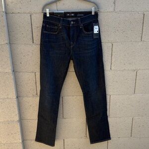 7 For All Mankind Women's Slim Jeans in Dark Blue